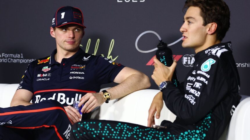 Russell: Tácticas de Verstappen Fallan, Sin Disculpas Tras Choque en F1